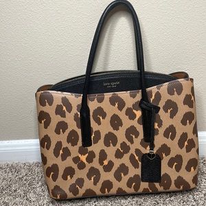 Kate Spade leopard satchel